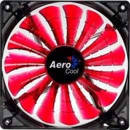 Aerocool Shark Devil Red Edition LED Fan - 140mm