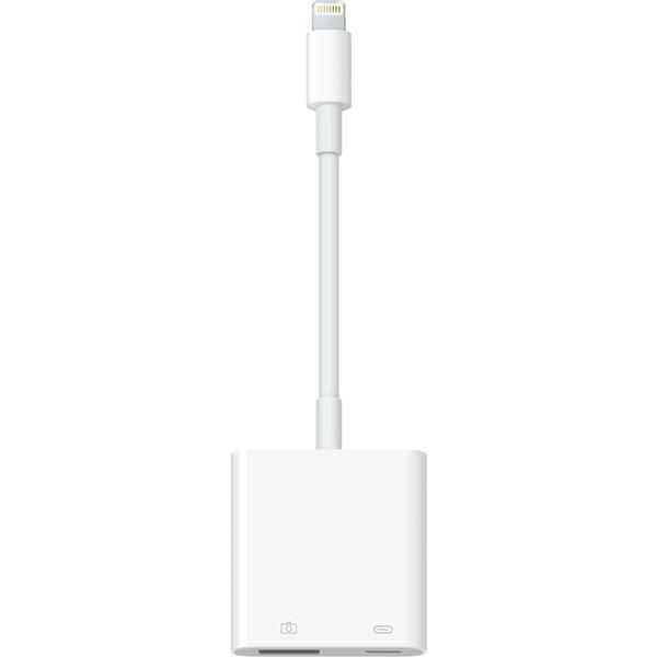 Apple - Adattatore Lightning - Lightning maschio a USB, Lightning femmina