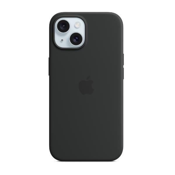 Apple - Cover per cellulare - compatibile MagSafe - silicone - nero - per iPhon…