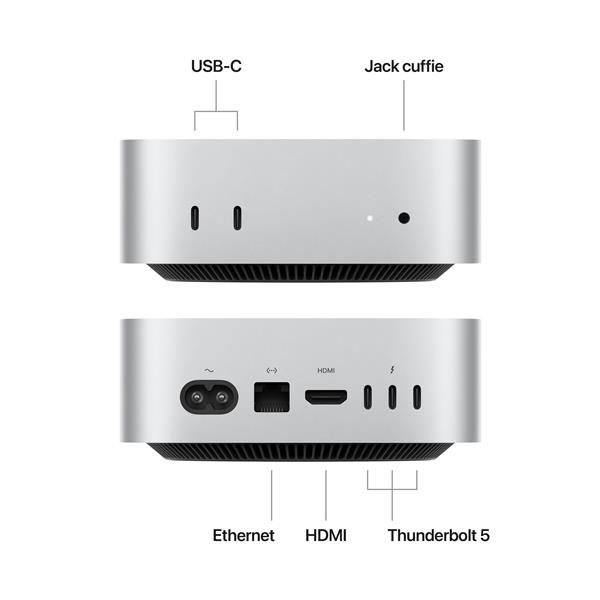 Apple Mac mini - M4 Pro fino a - RAM 24 GB - SSD 512 GB - Apple M4 Pro 16-core …