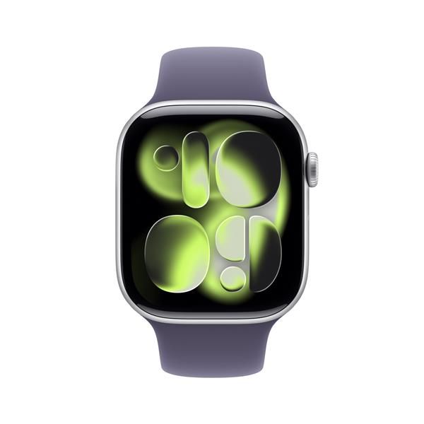 Apple Watch Series 11 GPS + Cellular 46mm Cassa Alluminio Argento con Sport Ban…