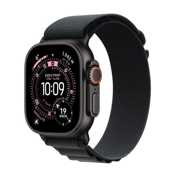 Apple Watch Ultra 3 GPS + Cellular 49mm Cassa Titanio Nero con Alpine Loop Nero…