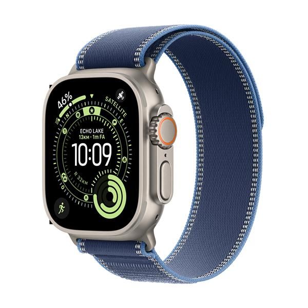 Apple Watch Ultra 3 GPS + Cellular 49mm Cassa Titanio con Trail Loop Blu/Blu Ac…