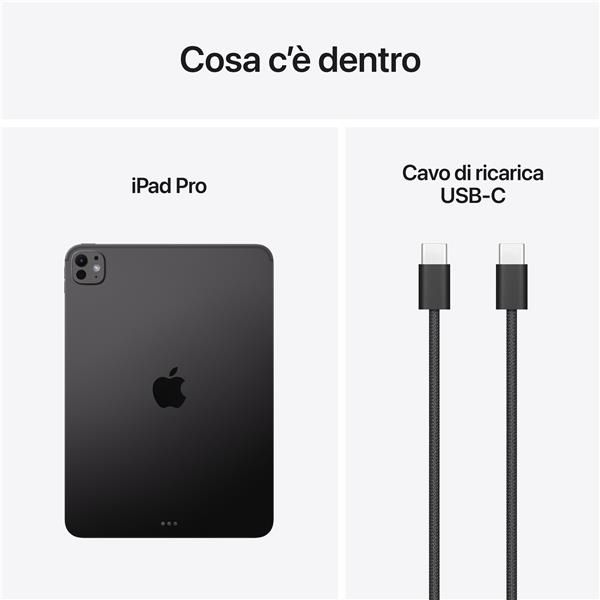 Apple iPad Pro 11? Wi?Fi 1TB display standard Nero Siderale, 27,9 cm (11?), 242…