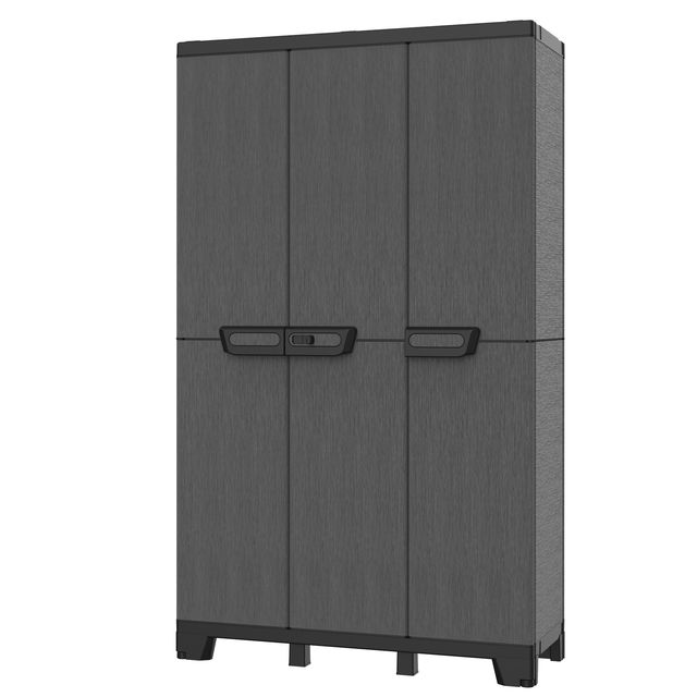 Armadio 3 ante CAB102A ardesia nero Terry