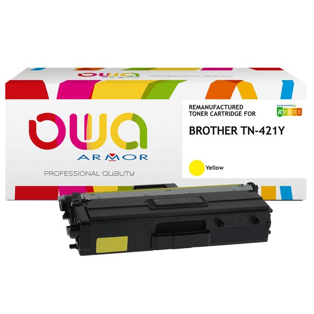 Armor Toner Compatibile Giallo per Brother TN-421Y