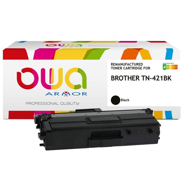 Armor Toner Compatibile Nero per Brother TN-421BK
