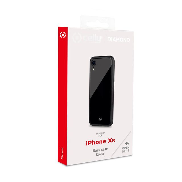 Celly DIAMOND DIAMOND998BK - Cover per cellulare - vetro temperato, TPU (poliur…