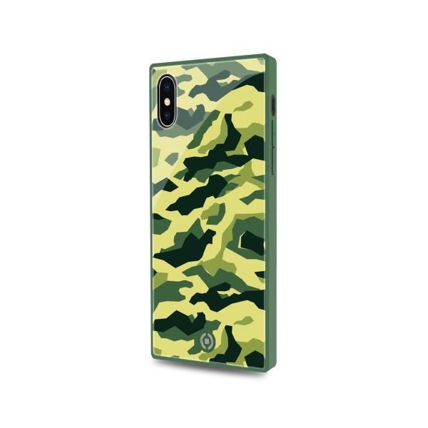 Celly Diamond Square - Cover per cellulare - vetro temperato, TPU (poliuretano …