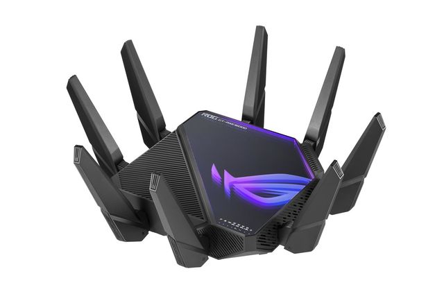Asus GT-AXE16000, ROG Rapture Quadband Gaming WLAN-Router, WiFi 6E, 802.11ax