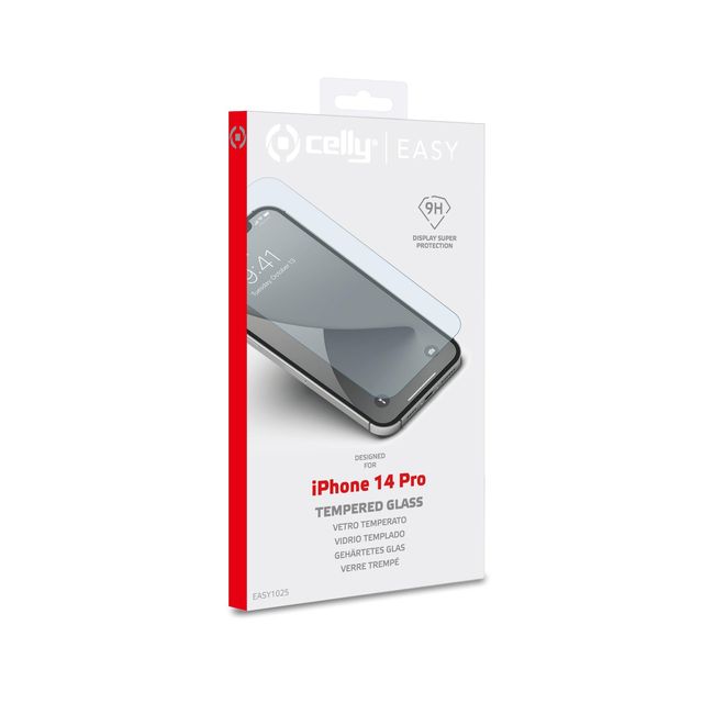 Celly Easy Glass - Protezione per schermo per telefono cellulare - vetro - per …
