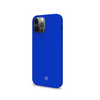 Celly FEELING - Cover per cellulare - silicone - blu - per Apple iPhone 12, 12 …