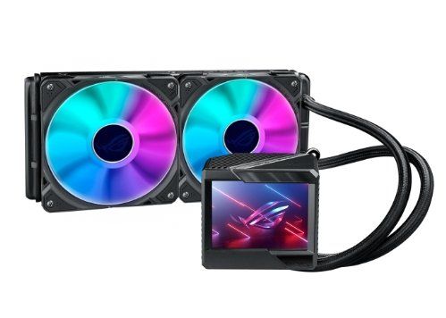 Asus ROG RYUJIN II 240 ARGB Cooler AIO, schermo LCD 3.5" - 240 mm