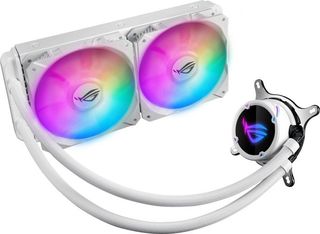 Asus ROG Strix LC 240 RGB White Edition AIO Liquid CPU Cooler - 240mm