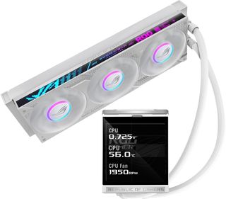 Asus ROG Strix LC IV 360 ARGB LCD - Dissipatore AIO 360mm con display IPS 5.08"…