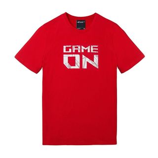 Asus ROG T-Shirt Game On, Taglia Small - Rossa