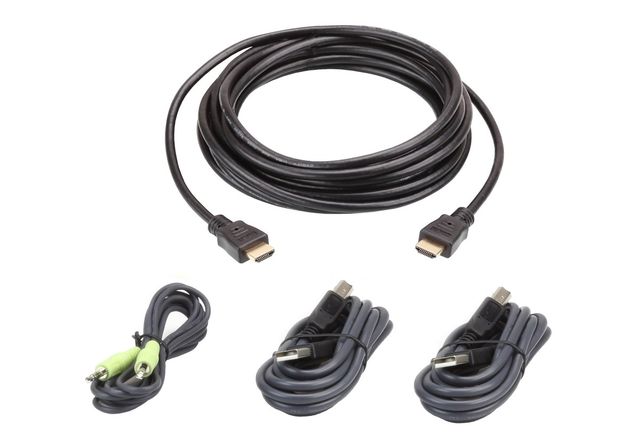 Aten 2L-7D03UHX4 CABLE KIT HDMI /USB/SP L:3M