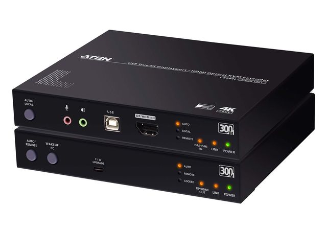 Aten CE980-AT-G HDMI/DP/USB Ottico KVM Extender (True 4K@300m)