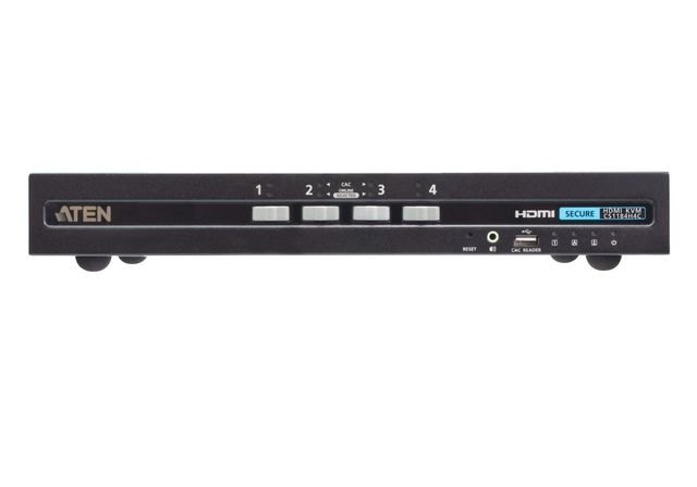 Aten CS1184H4C-AT-G 4P USB HDMI Single Display PP4 SicuroSwitch KVM with CAC