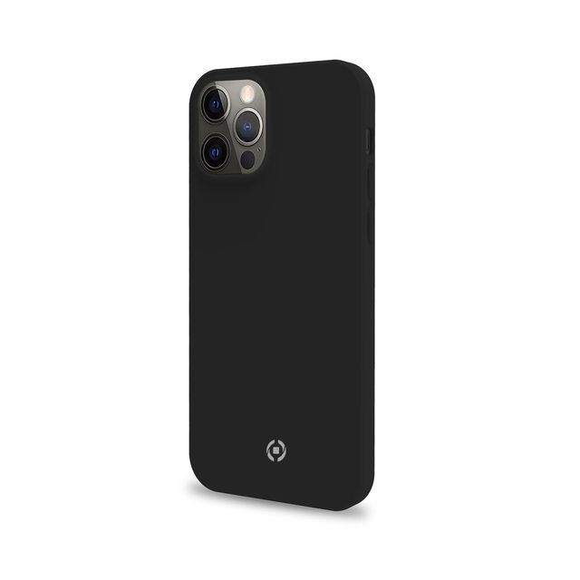 Celly FEELING - Cover per cellulare - silicone liquido - nero - per Apple iPhon…
