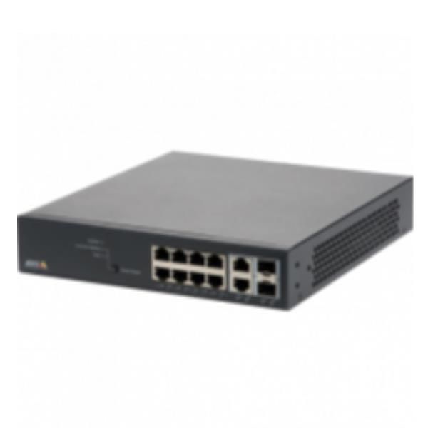 Axis T8508 PoE+ Network Switch - Switch - gestito - 8 x 10/100/1000 (PoE+) + 2 …