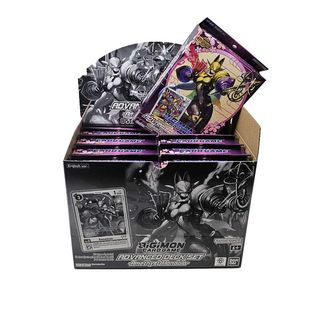 BANDAI Display 8x Digimon Card Game ST-22 Advanced Deck Amethyst Mandala 05/12/…