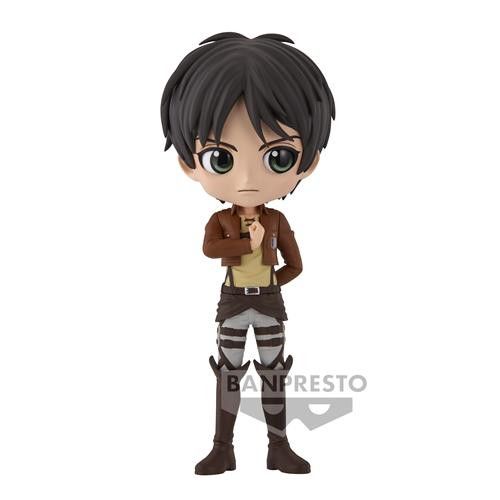 BANPRESTO 19659 - ATTACK ON TITAN - Q POSKET - EREN YEAGER (NORMAL COLOR VER.) …