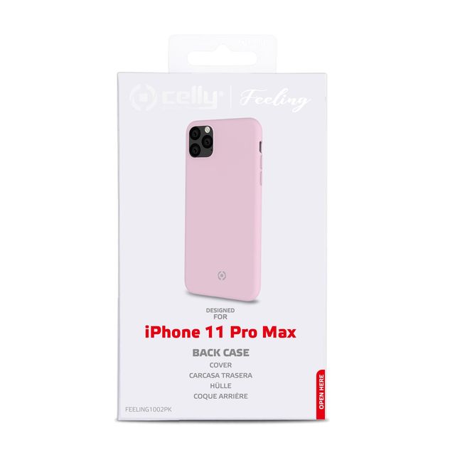 Celly FEELING FEELING1002PK - Cover per cellulare - silicone liquido - rosa - p…