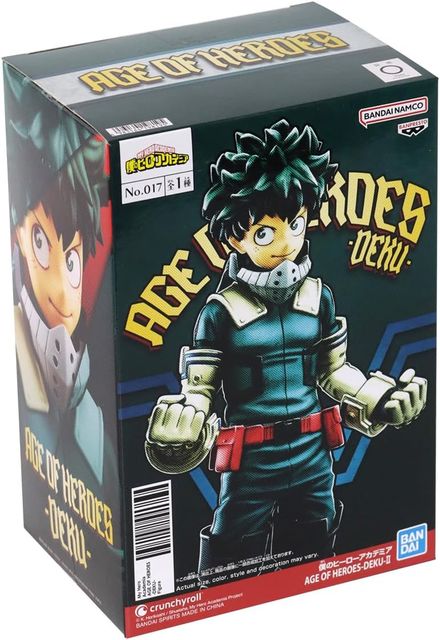 BANPRESTO 19819 - MY HERO ACADEMIA - AGE OF HEROES - DEKU - BANPRESTO STATUA 16…