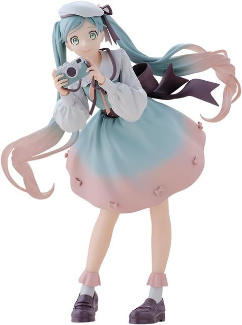 BANPRESTO 28781 - HATSUNE MIKU - HOLIDAY MEMORIES - CAMERA - STATUA 20CM