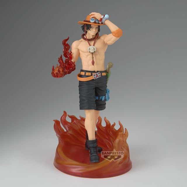 BANPRESTO 71207 - ONE PIECE - THE SHUKKO SPECIAL - PORTGAS D.ACE - STATUA 20CM …