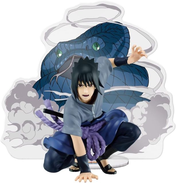 BANPRESTO 88033 - NARUTO SHIPPUDEN - PANEL SPECTACLE - UCHIHA SASUKE - STATUA 9…