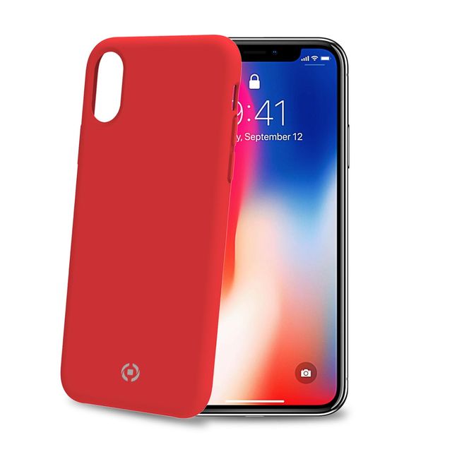 Celly FEELING FEELING900RD - Cover per cellulare - silicone liquido - rosso - p…
