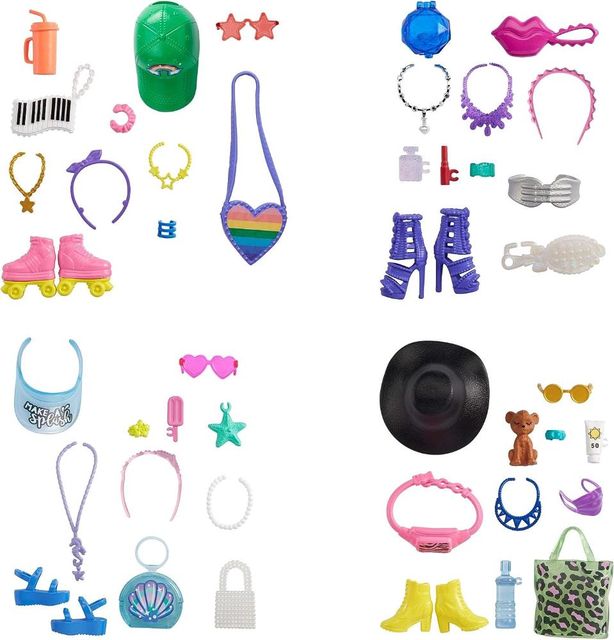 BARBIE Accessori Fashion ass.to - VASSOIO GWD98