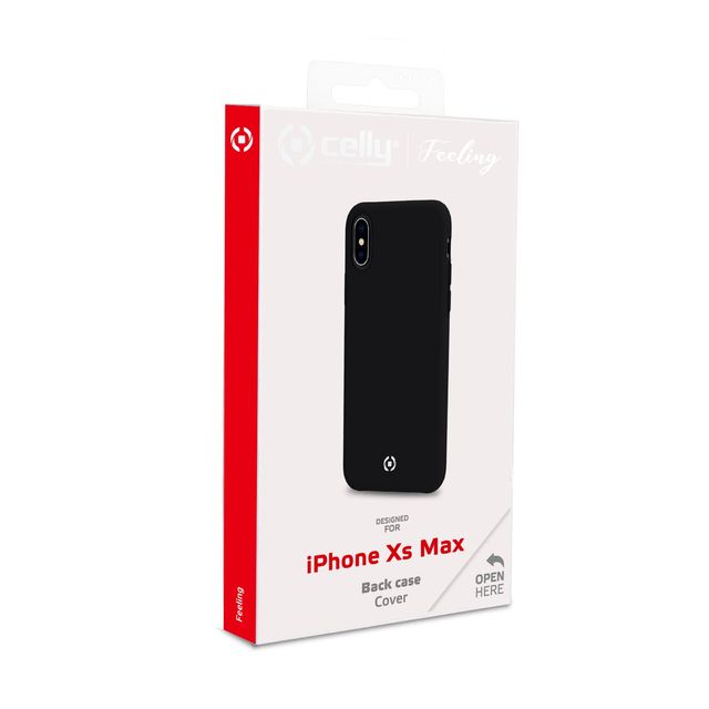 Celly FEELING FEELING999BK - Cover per cellulare - silicone liquido - nero - pe…