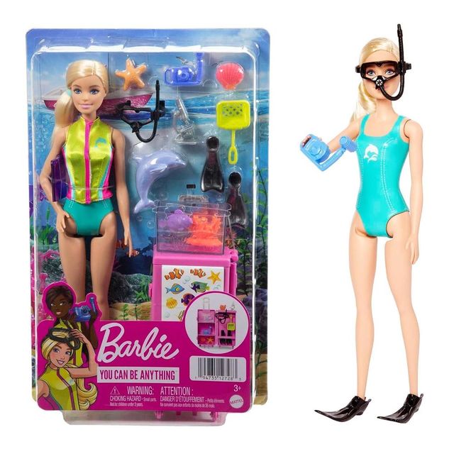 BARBIE Carriere - Biologa marina HMH26 YOU CAN BE ANYTHING