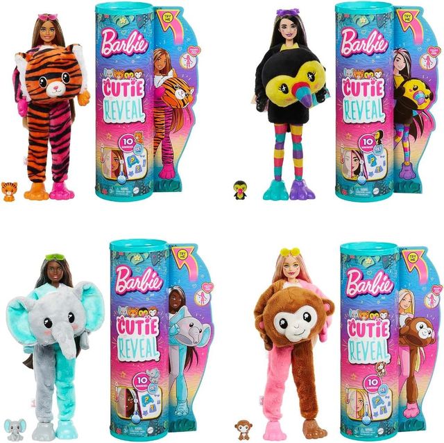 BARBIE Cutie Reveal ass.to - serie Giungla HKP97