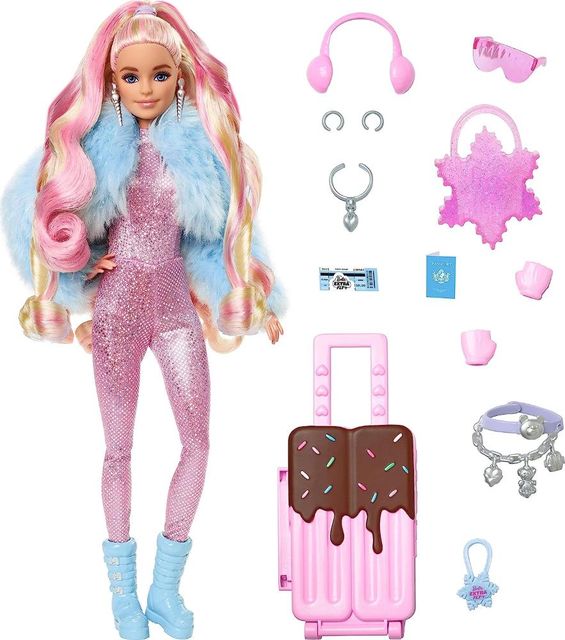 BARBIE Extra Fly Look Neve HPB16