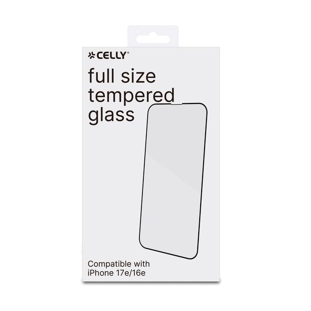 Celly FULLGLASS - Apple iPhone 16e