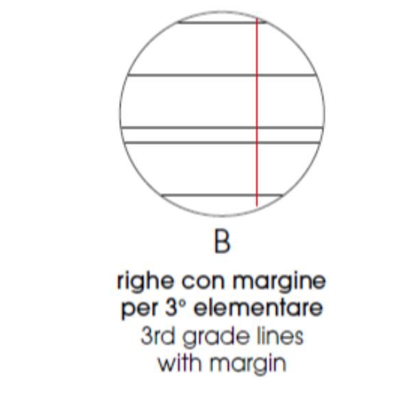 BE MORE CENTUS QUADERNO PUNTO METALLICO 100GR 210X297 mm A4 36 FOGLI A RIGHE 0B…