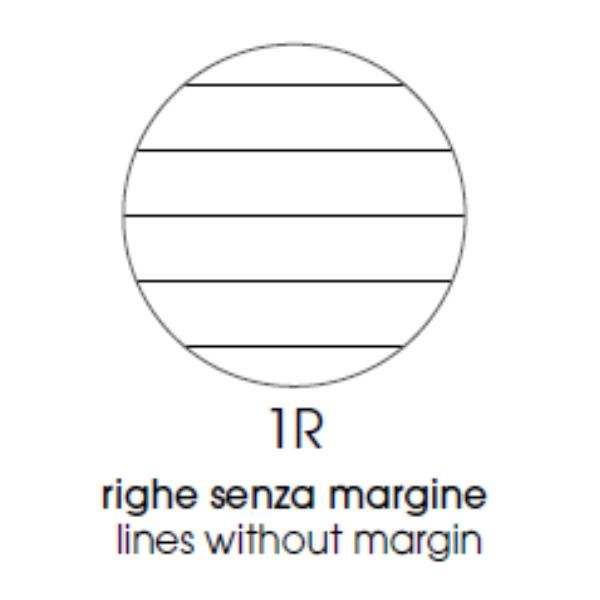 BE MORE RICAMBI NON RINFORZATI 90 GR 150X210 mm A5 40 FOGLI A RIGHE 1R BIANCO