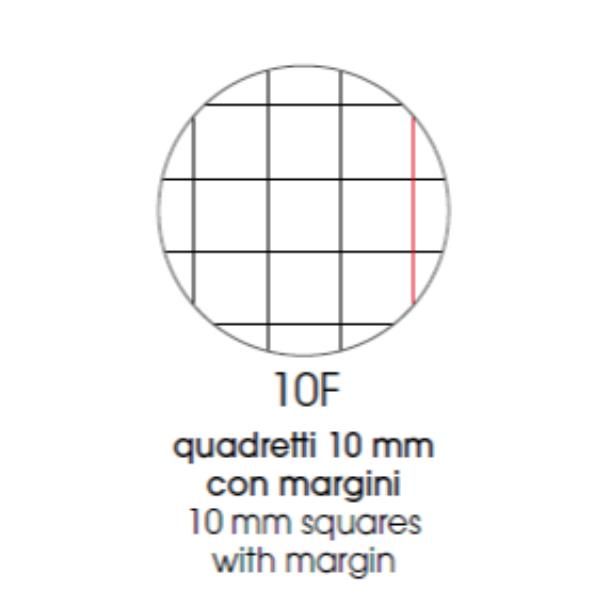 BE MORE RICAMBI RINFORZATI BANDUP 100 GR 210X297 mm A4 40 FOGLI A QUADRETTI 10F…