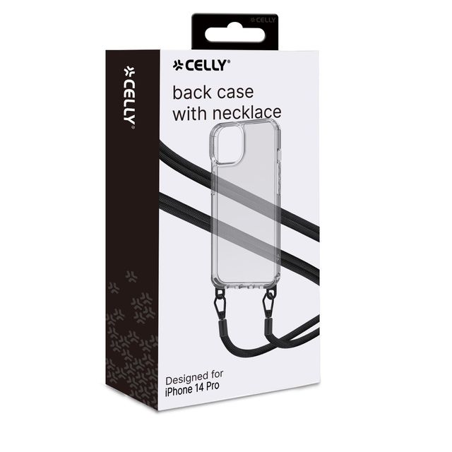 Celly Freedom - Cover per cellulare - with black lacet - policarbonato, TPU (po…