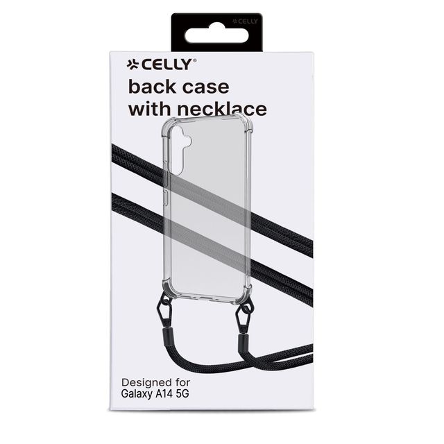 Celly Freedom - Cover per cellulare - with black lacet - policarbonato, TPU (po…