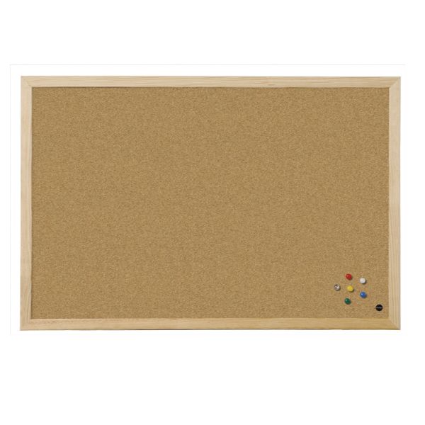 BI-OFFICE PANNELLO SUGHERO 90X60CM