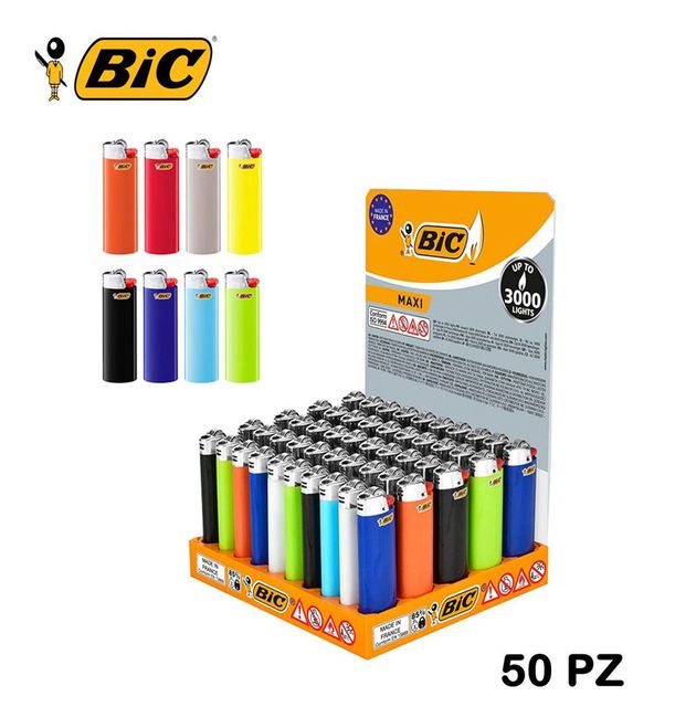 BIC ACCENDINI MAXI J26 1PZ=(50PZ)