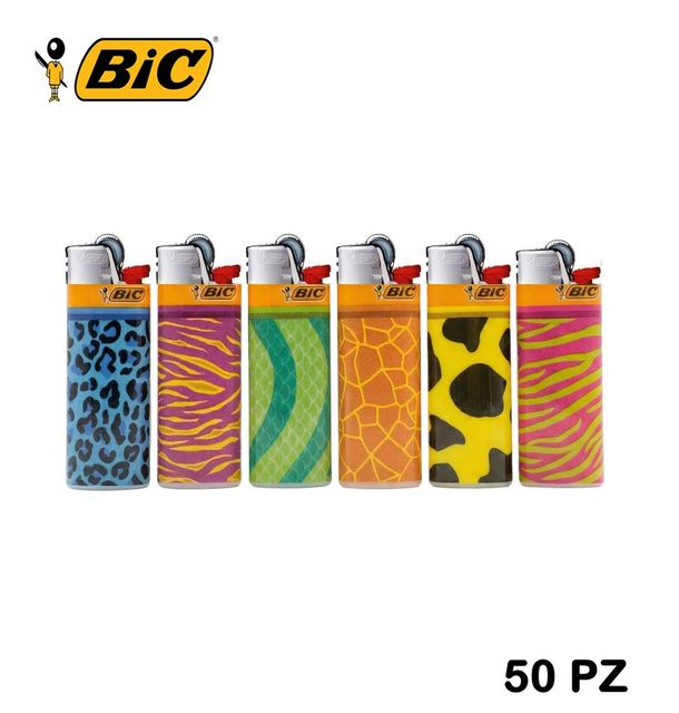 BIC ACCENDINI MINI J25 NEON SKIN 1PZ=(50PZ)