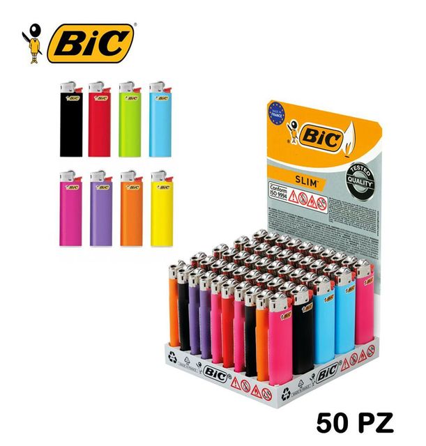 BIC ACCENDINI SLIM J23 1PZ=(50PZ)