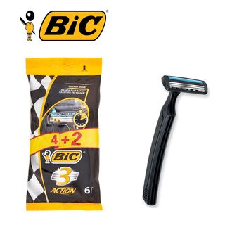 BIC RASOIO ACTION3 6PZ BL1 1PZ=(1PZ)