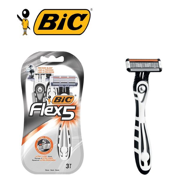 BIC RASOIO FLEX5 3PZ BL1 1PZ=(1PZ)